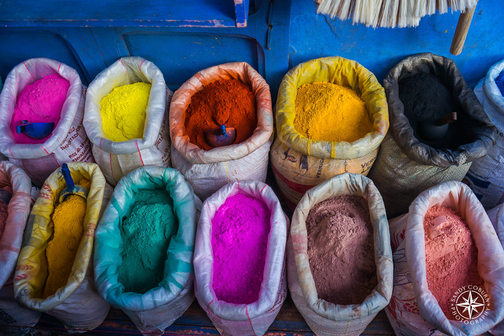 Pigments of the Medina