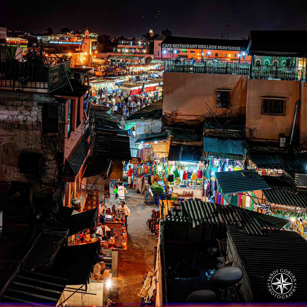 Nightfall Over the Medina